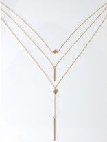The Style Slayer Multilayered Golden Necklace