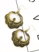 The Ethnic Royale - Golden Oxidised Earrings