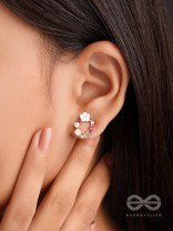 The Essence of Spring - Cute Embellished Earrings