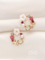 The Essence of Spring - Cute Embellished Earrings