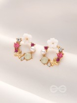 The Essence of Spring - Cute Embellished Earrings