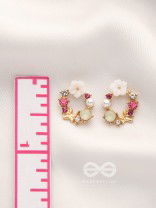 The Essence of Spring - Cute Embellished Earrings