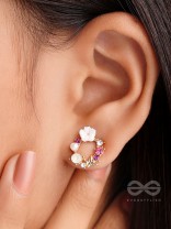 The Essence of Spring - Cute Embellished Earrings