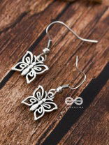 The Elegant Butterflies - Tiny Trinket Earrings