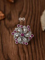 I'm a Whirlwind (Ruby Red) - The Embellished Oxidised Collection