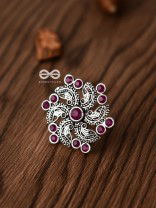 I'm a Whirlwind (Ruby Red) - The Embellished Oxidised Collection