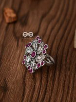 I'm a Whirlwind (Ruby Red) - The Embellished Oxidised Collection