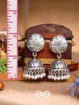 The Love for Intricacy- Oxidised Boho Earrings