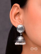The Love for Intricacy- Oxidised Boho Earrings