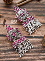 A Royal Delight - Ruby Red - The Embellished Oxidised Collection