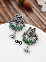 A Vintage Artwork - Emerald Green - The Embellished Oxidised Collection