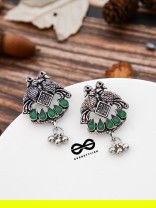 A Vintage Artwork - Emerald Green - The Embellished Oxidised Collection