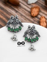 A Vintage Artwork - Emerald Green - The Embellished Oxidised Collection