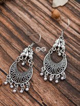 The Oxidised Dangler Collection - The Peacock Curves