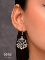 The Motif Circles - The Oxidised Dangler Collection