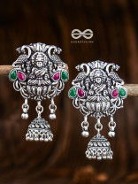 The Divine Goddess (Ruby-Emerald) - Embellished Oxidised Collection