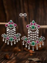 The Statement Makers (Ruby Emerald) - Embellished Oxidised Collection