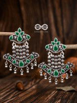The Statement Makers (Emerald Green) - Embellished Oxidised Collection