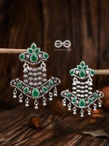 The Statement Makers (Emerald Green) - Embellished Oxidised Collection