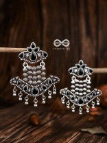 The Statement Makers (Onyx Black) - Embellished Oxidised Collection
