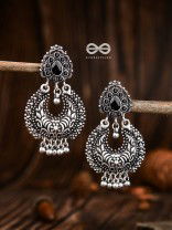 The Droplet Motifs - Onyx Black - The Embellished Oxidised Collection