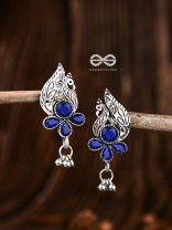 The Boho Peacocks (Sapphire Blue) - The Embellished Oxidised Collection
