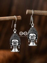 The Meditating Buddha - Tiny Trinket Earrings