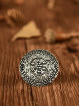 The Curved Artwork - Oxidised Boho Ring