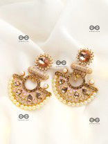 The Marvellous Meenakari Collection - Mehr Earrings - Pink