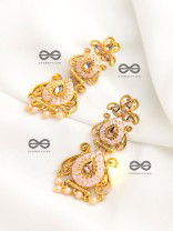 The Marvellous Meenakari Collection - Kiara Earrings - Pink