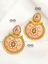 The Marvellous Meenakari Collection - Misha Earrings - Pink