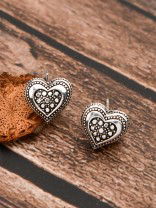 The Cutesy Heart - Tiny Trinket Earrings