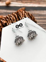 The Simple Little Jhumki - Tiny Trinket Earrings