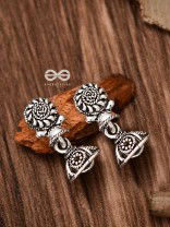 The Little Artwork Jhumki - Tiny Trinket Earrings