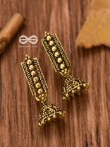 The Bohemian Delight (Golden) - Tiny Trinket Earrings