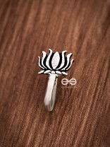 The Little Lotus Non-piercing Boho Nosepin