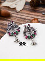 A Vintage Artwork - Ruby Emerald - The Embellished Oxidised Collection