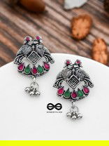 A Vintage Artwork - Ruby Emerald - The Embellished Oxidised Collection