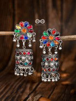 A Colourful Delight - Embellished Oxidised Collection