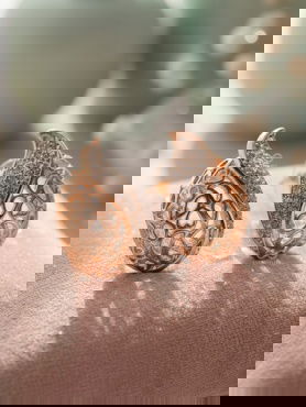 Golden Rhinestone Drop Stud Earrings