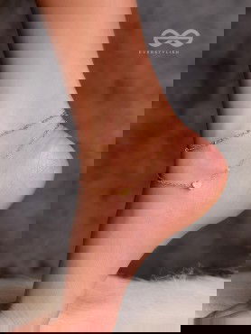 Dainty Heart of Desire Anklet