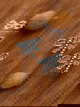 The Little Dragonflies - Tiny Trinket Earrings