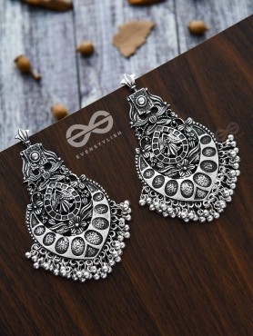The Artistic Bohemian Expression - Statement Boho Earrings 