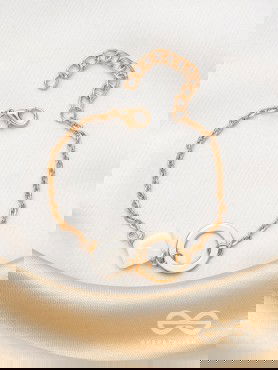 The Sun-kissed Sand- Golden Embellished Bracelet