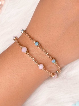 A SWEET SYMPHONY - BEADED LAYERED BRACELET