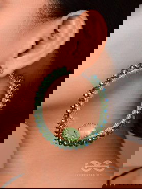 THE ENCHANTED CIRCLETS - STATEMENT HOOP EARRINGS