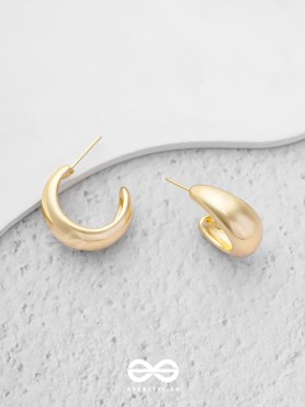 The Elysian Hoops - Golden Earrings