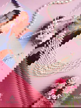 RATRIRATNA – ALIA BHATT INSPIRED NECKPIECE WITH  PEARLS, SYMBOLIZING PURITY AND ELEGANCE