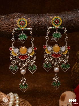 HERITAGE HUES - BOHEMIAN CHANDELIER EARRINGS
