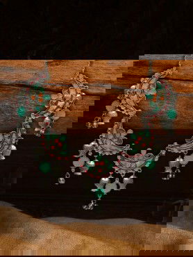 MINT BLOOM - VIBRANT ENAMEL NECKLACE